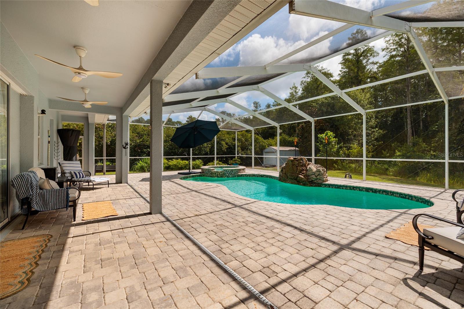 Screened-in Lanai and Pool