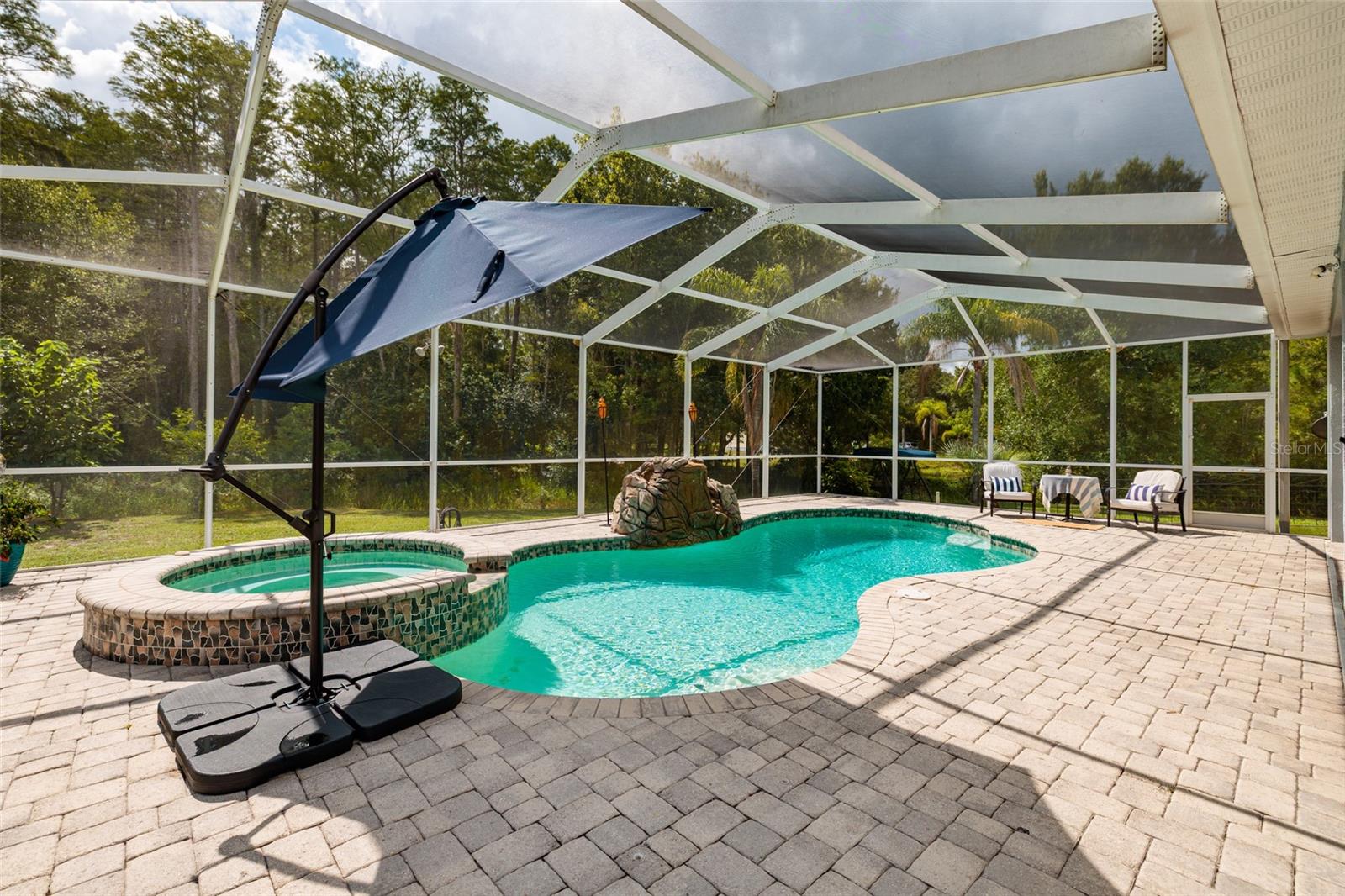 Screened-in Lanai and Pool