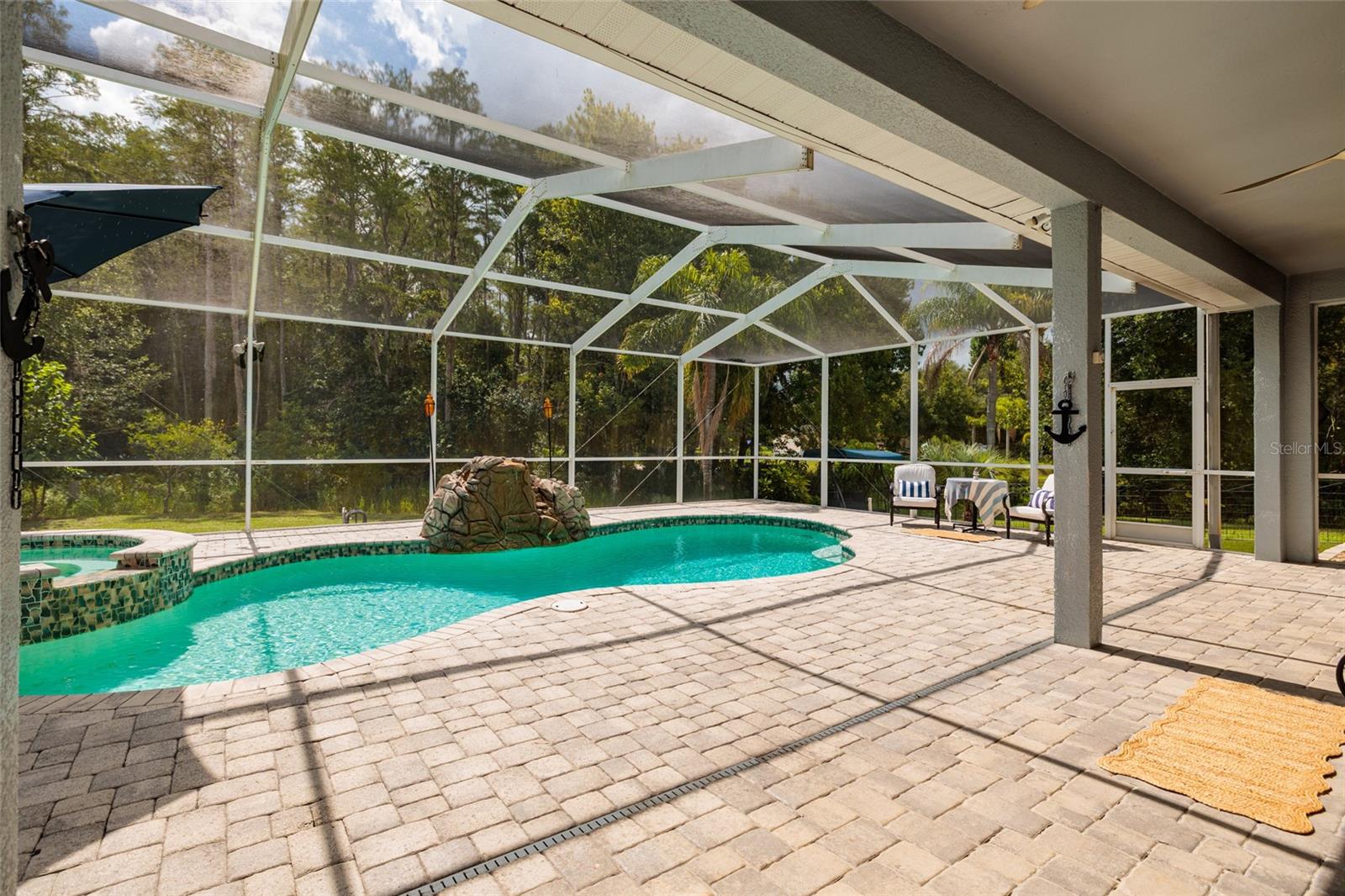 Screened-in Lanai and Pool