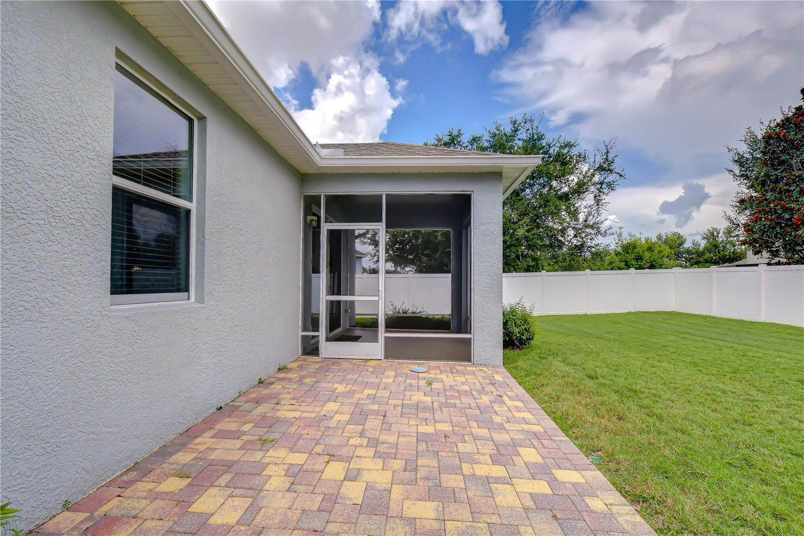 Extended Paver Patio