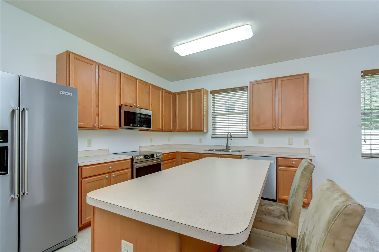 Abundant cabinetry providing excellent storage.