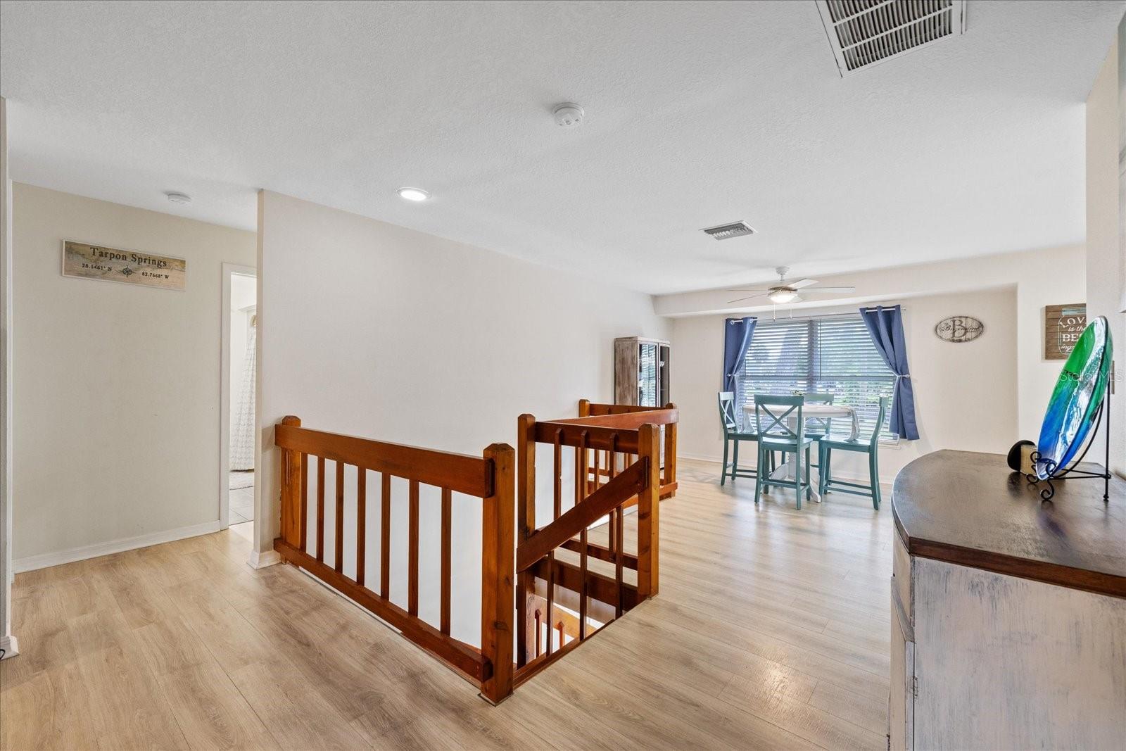2nd floor landing and Dining Nook