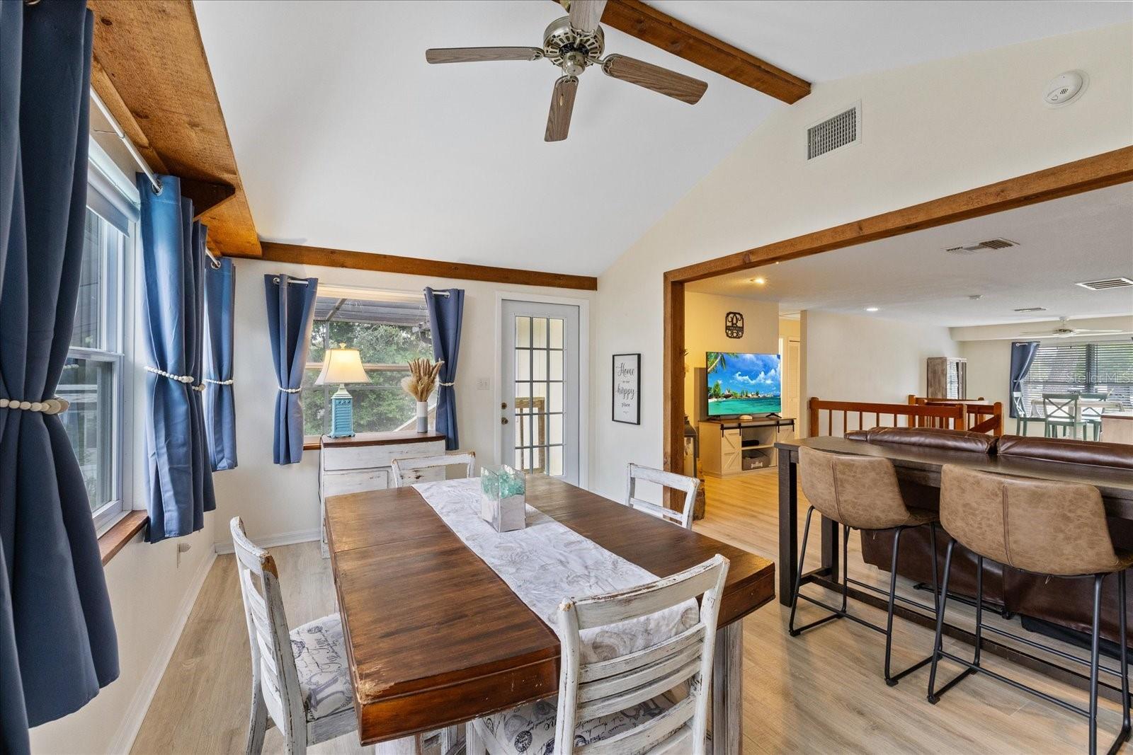 Dining Area/ Sunroom