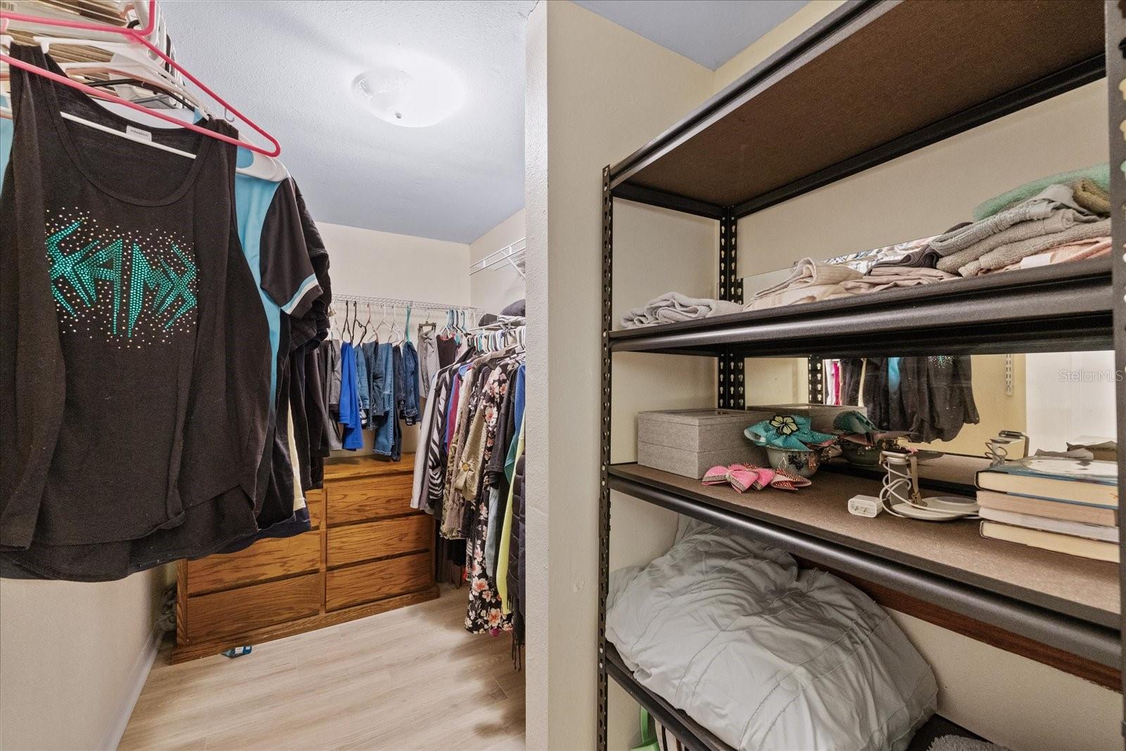 Primary Walk-in closet