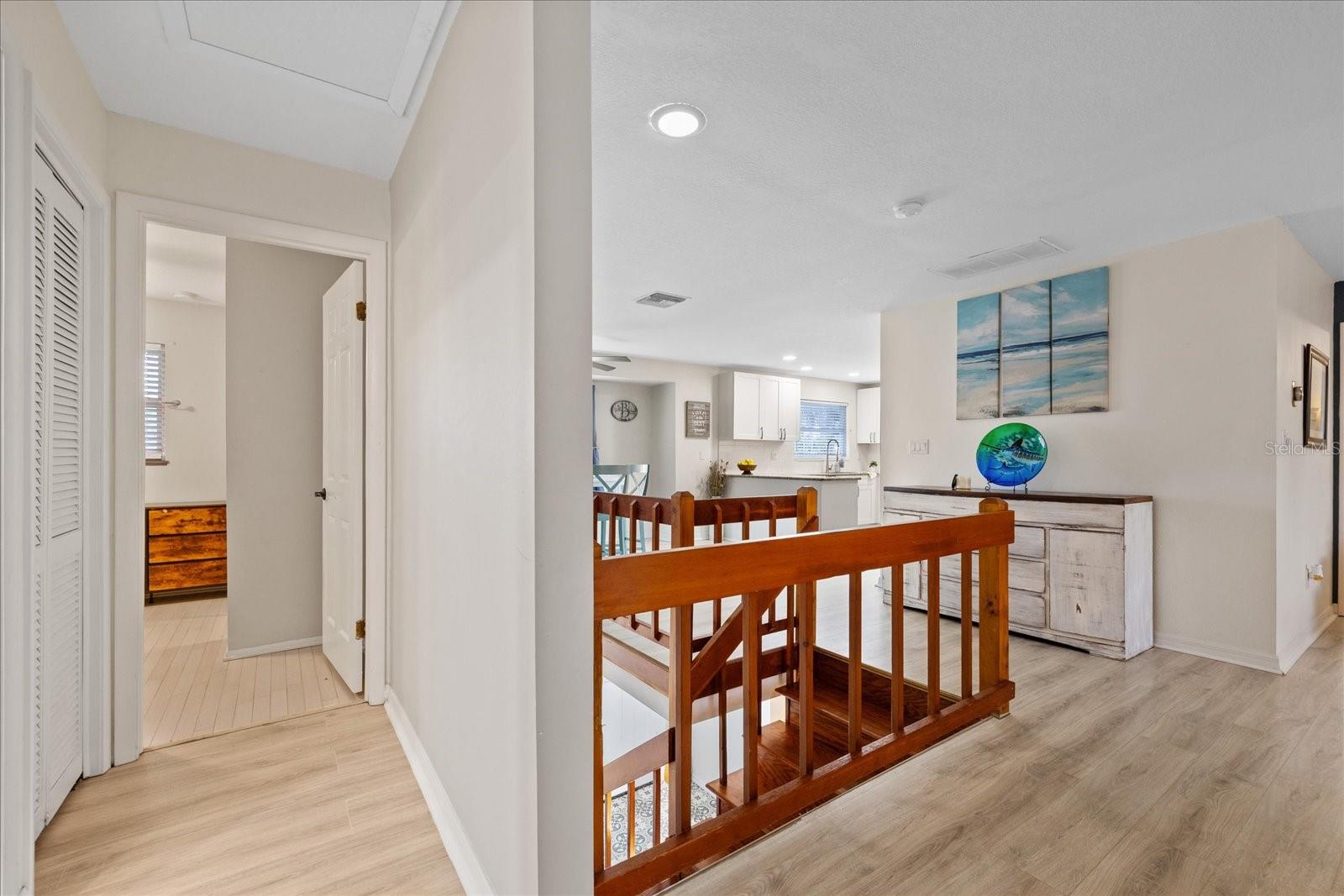 Hallway to Bed 2 & 3