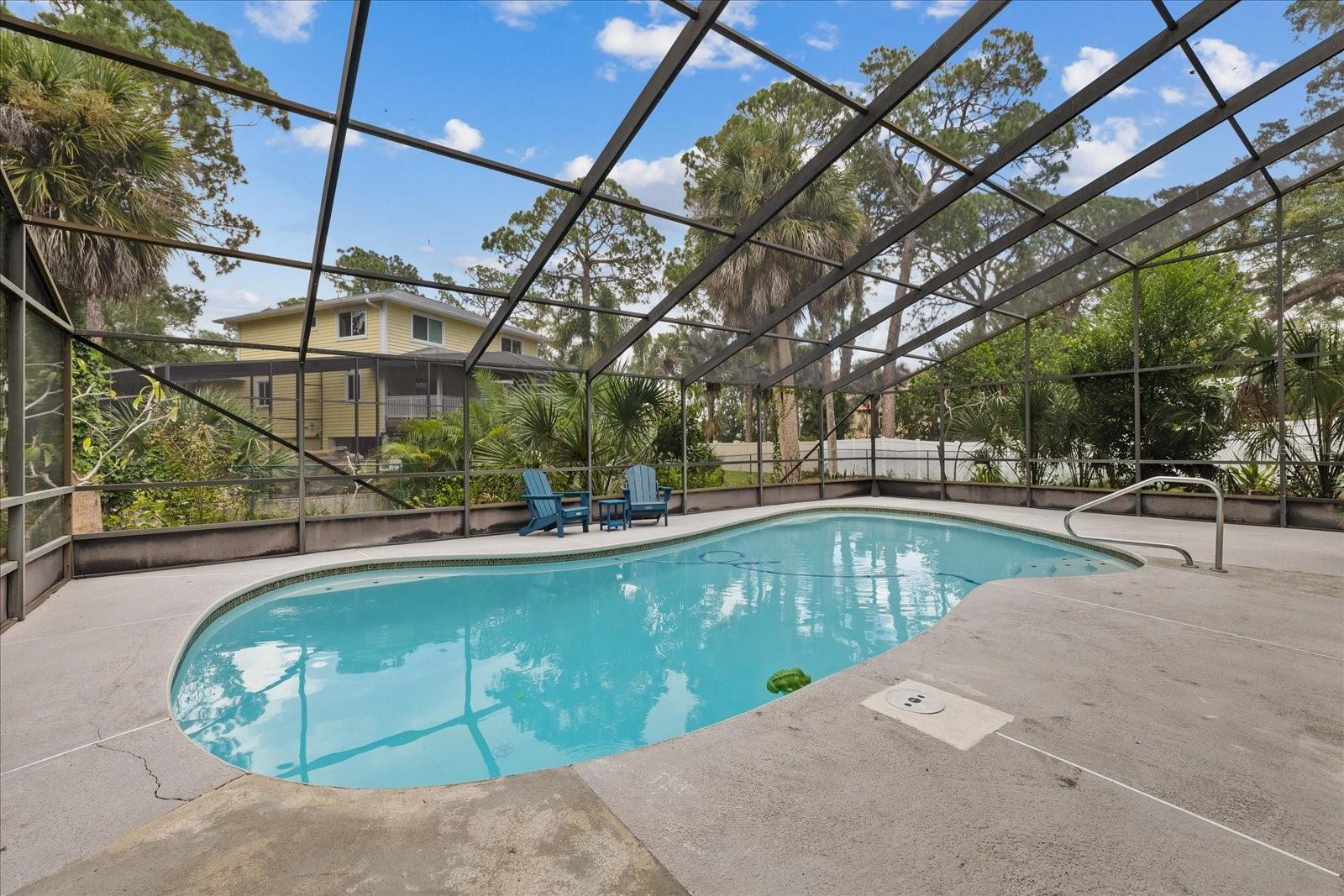 Pool area
