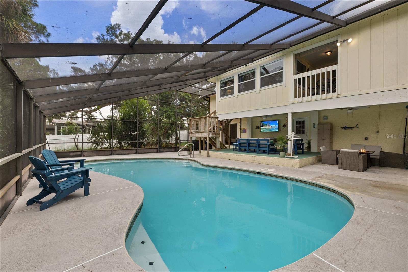 Pool area