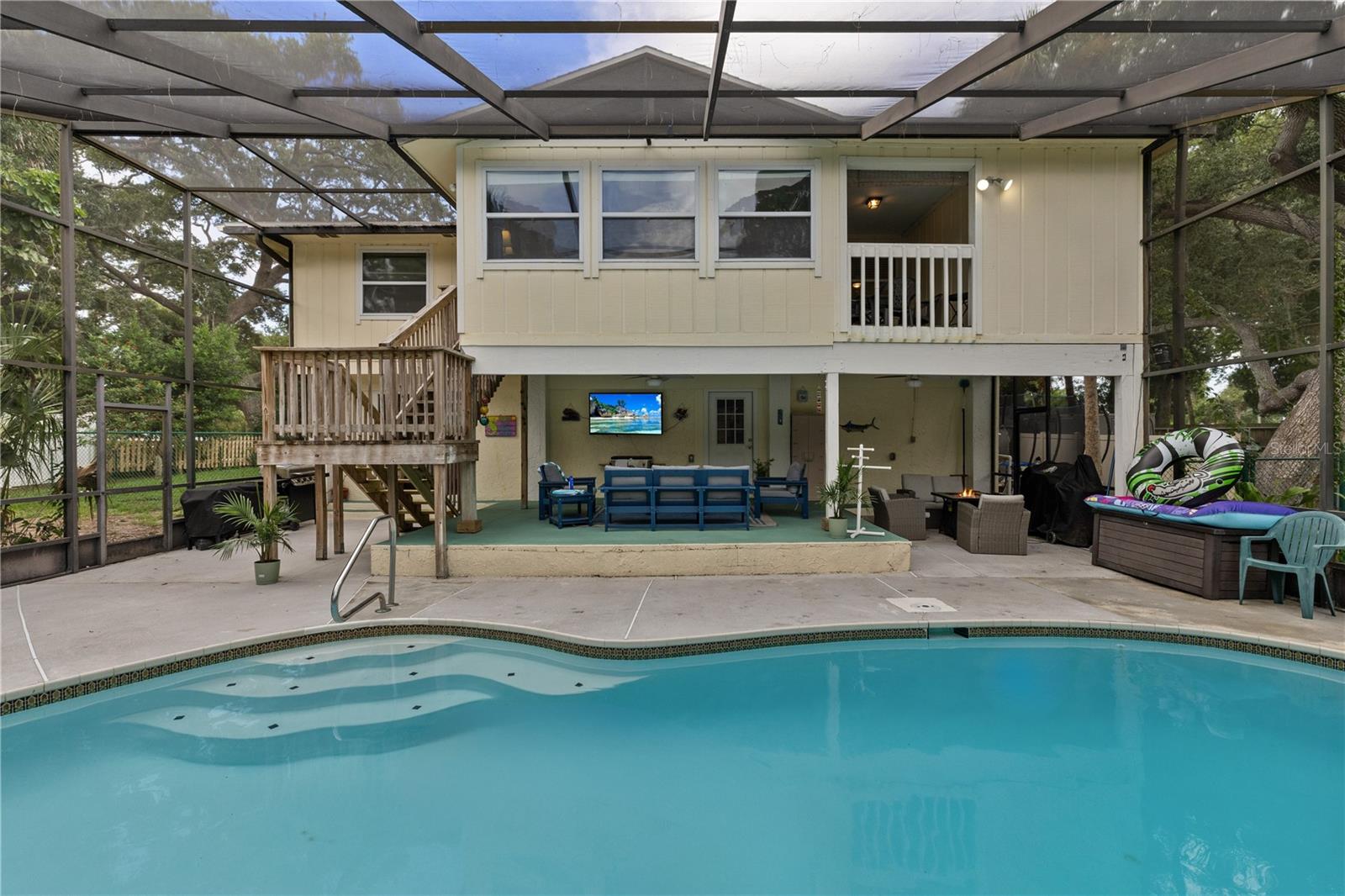Pool area
