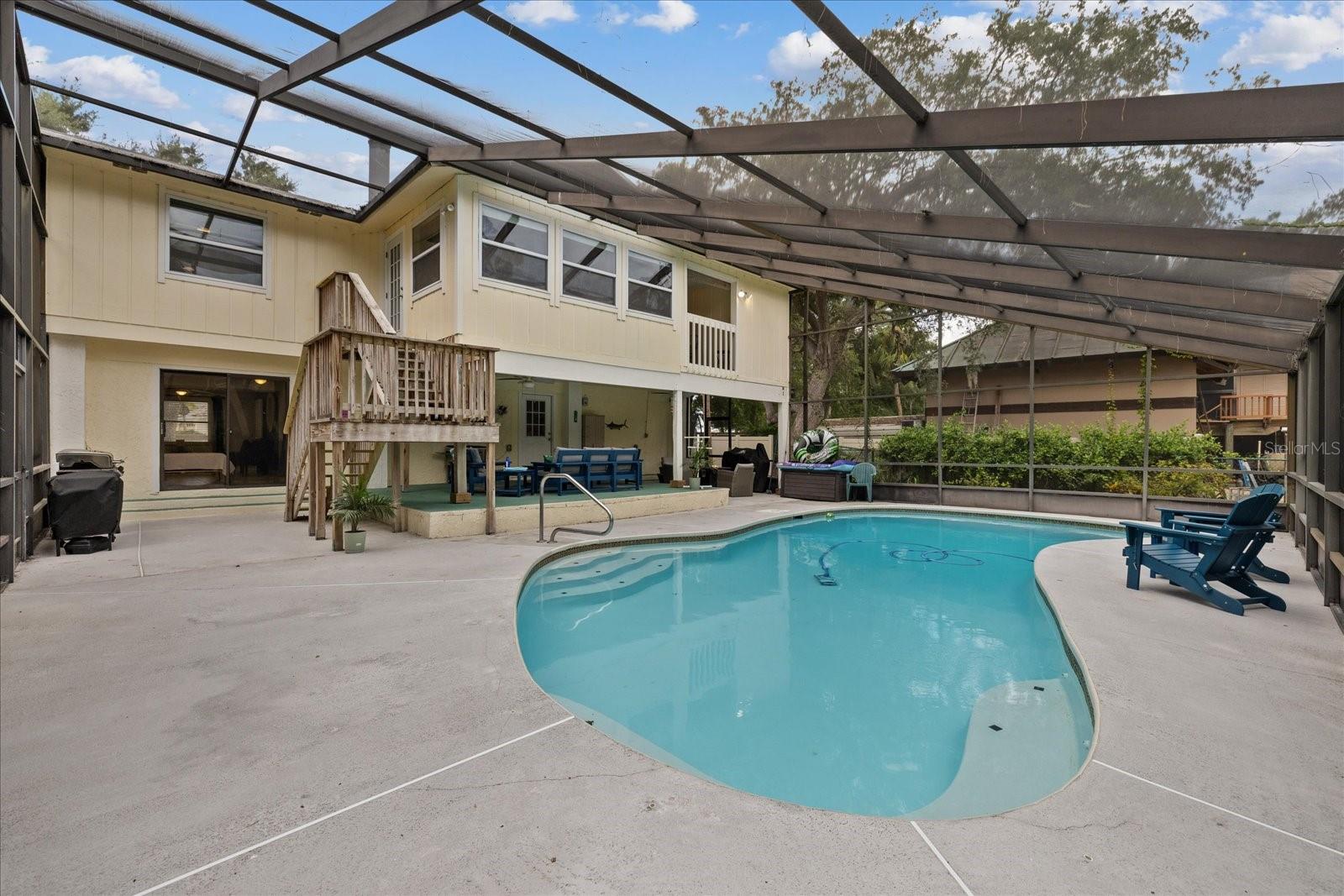 Pool area