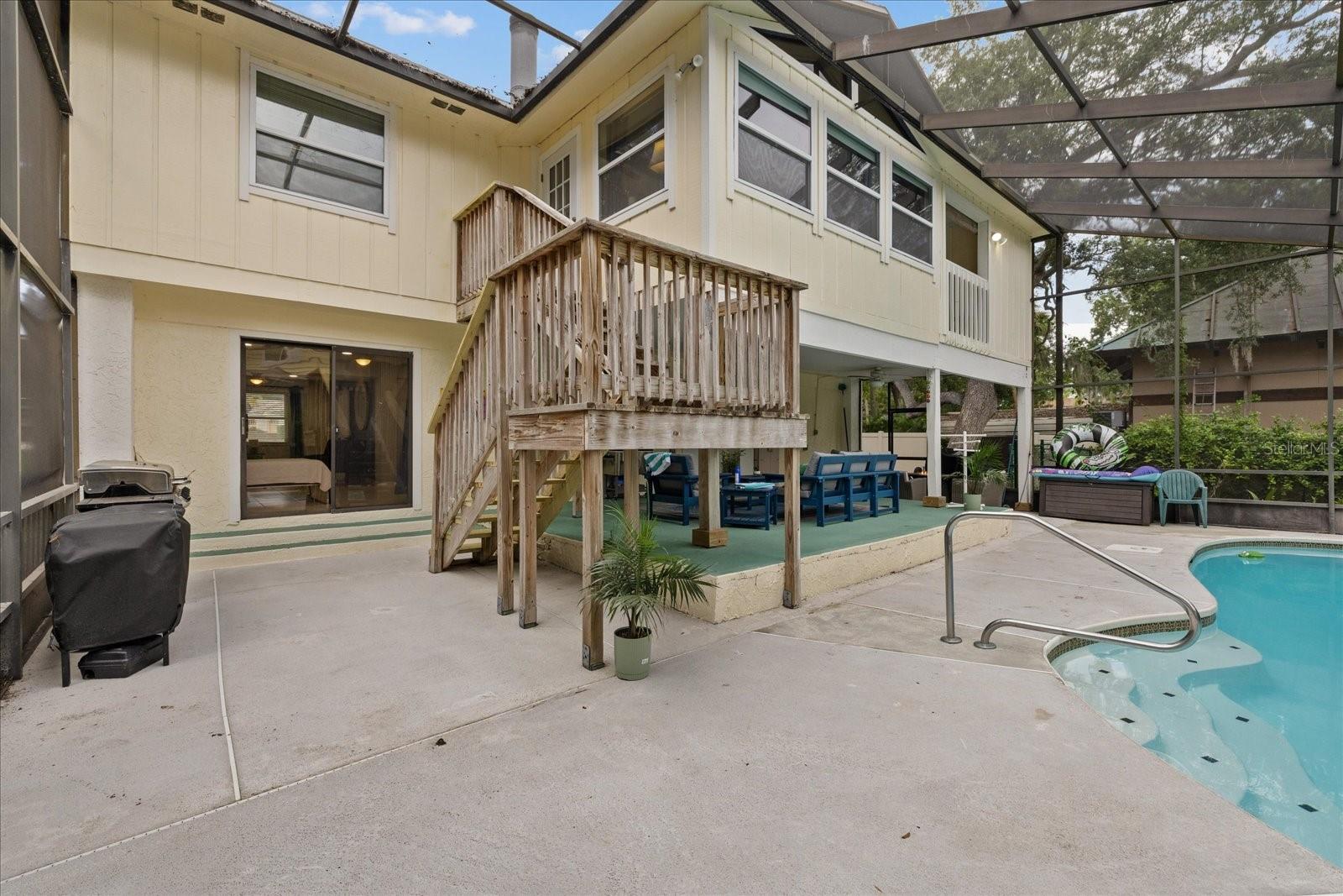 Pool area
