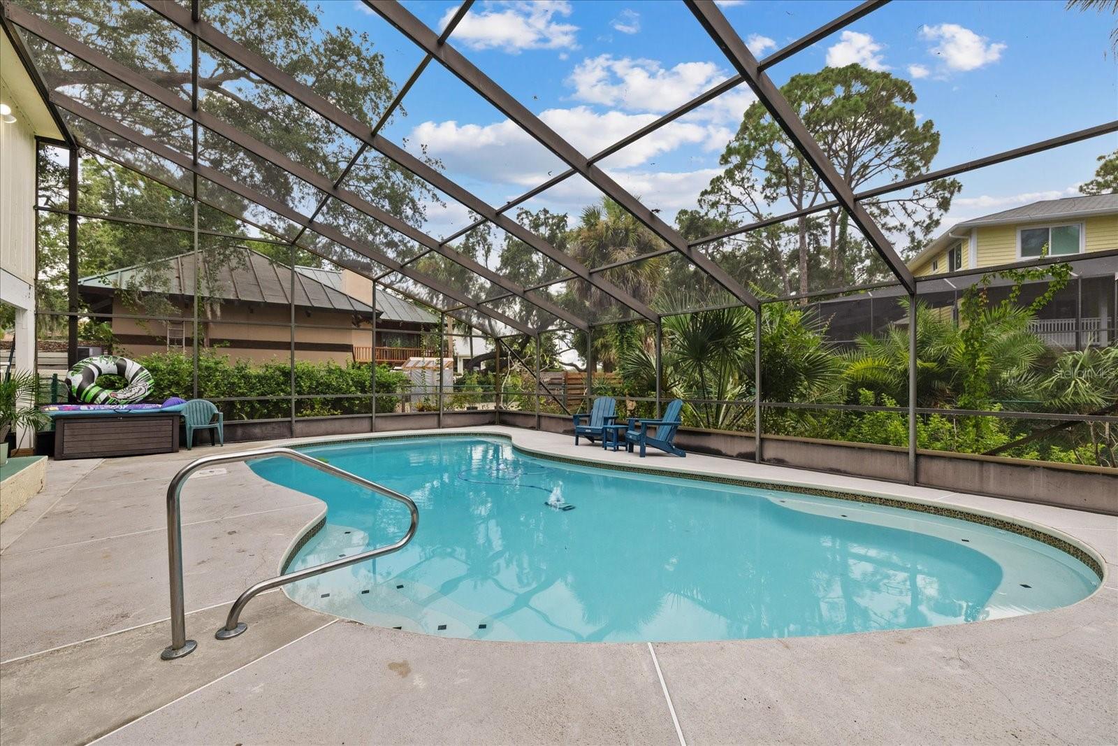 Pool area