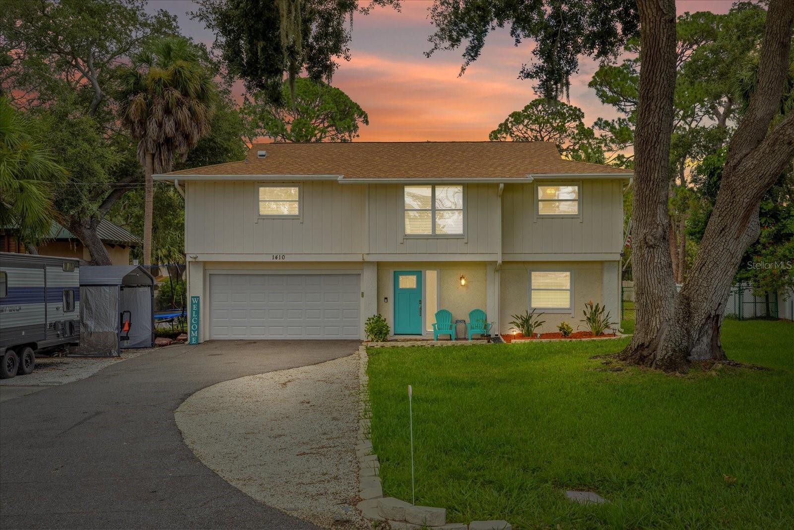 Front of the home
