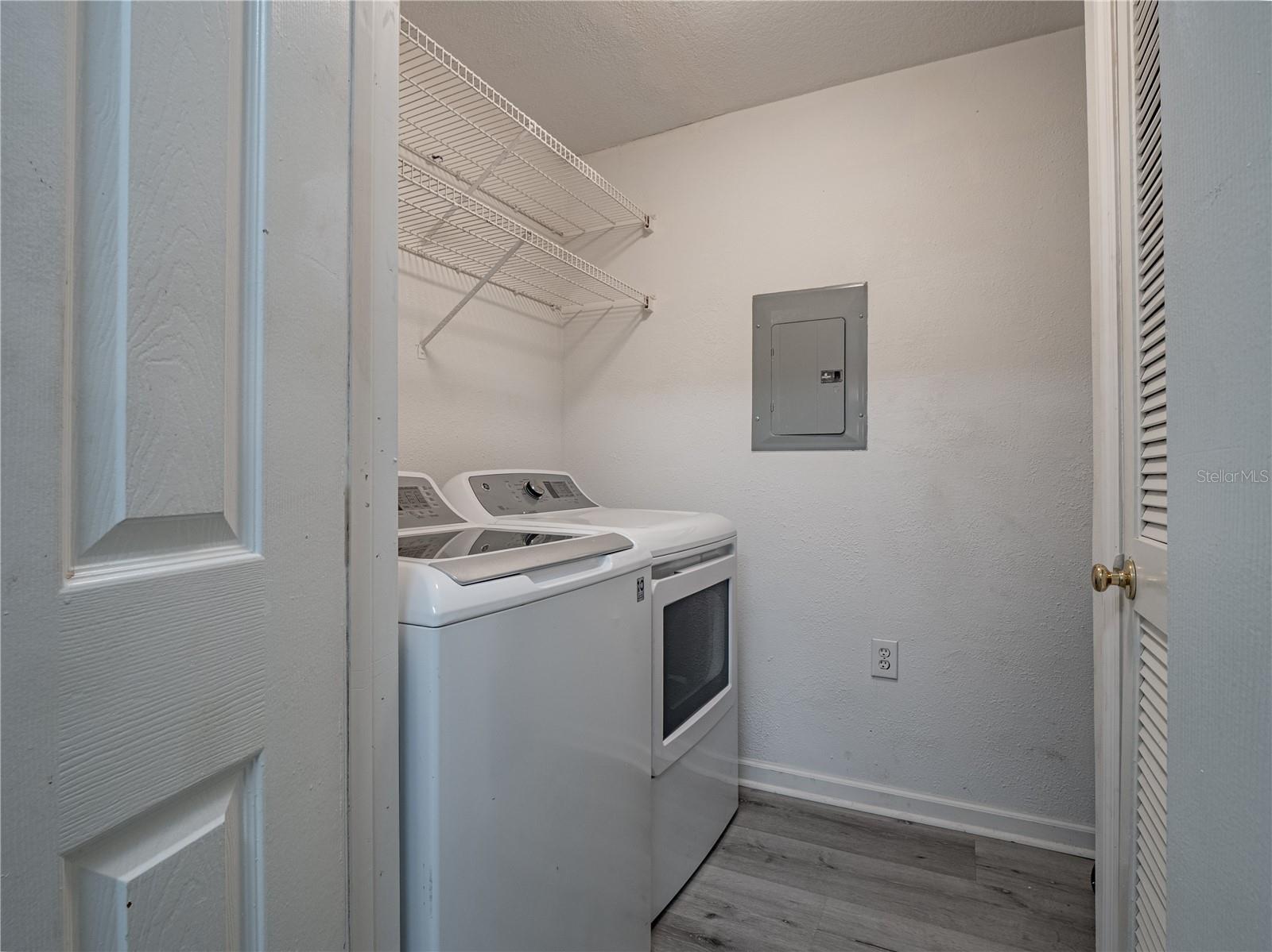 In unit laundry room