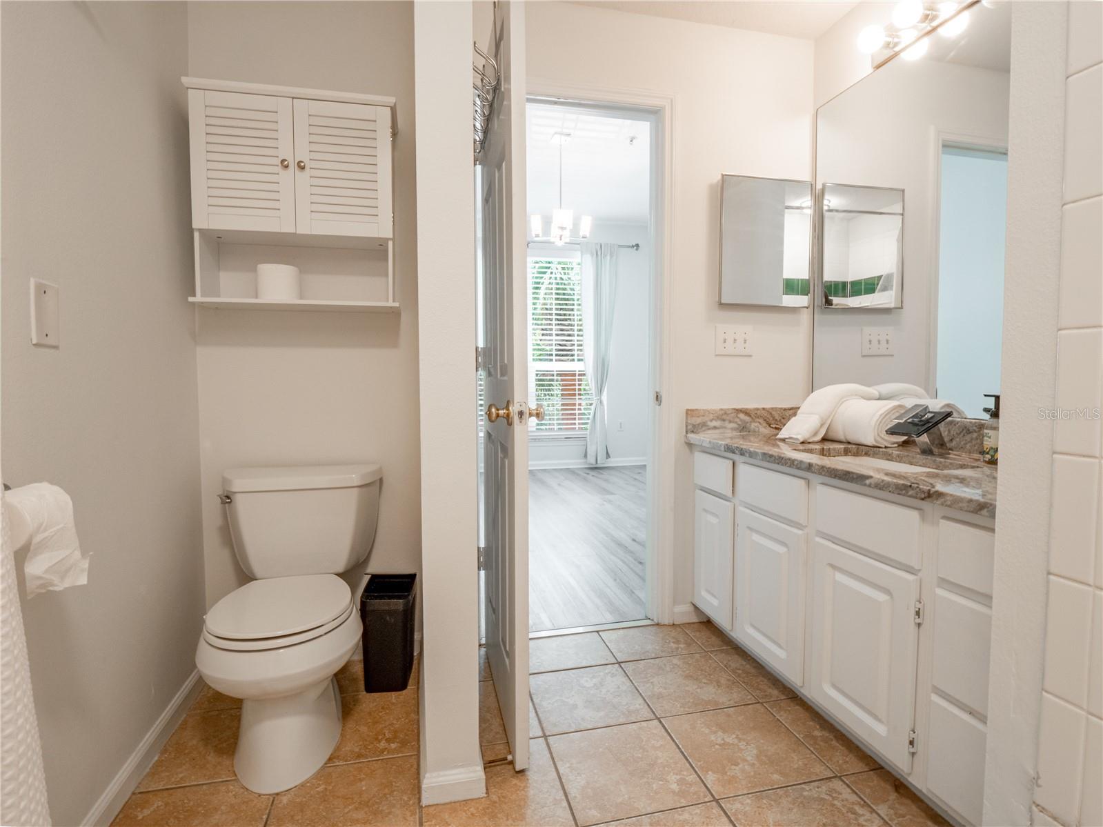 Master bathroom