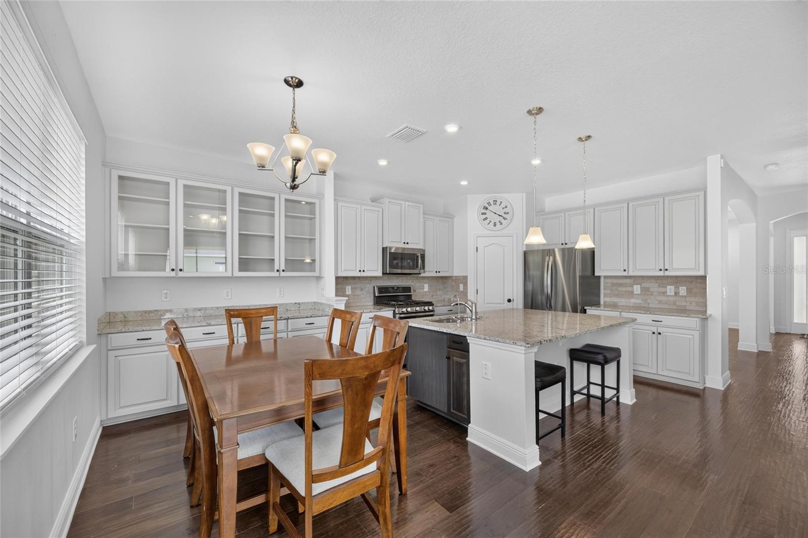 Extended kitchen cabinets