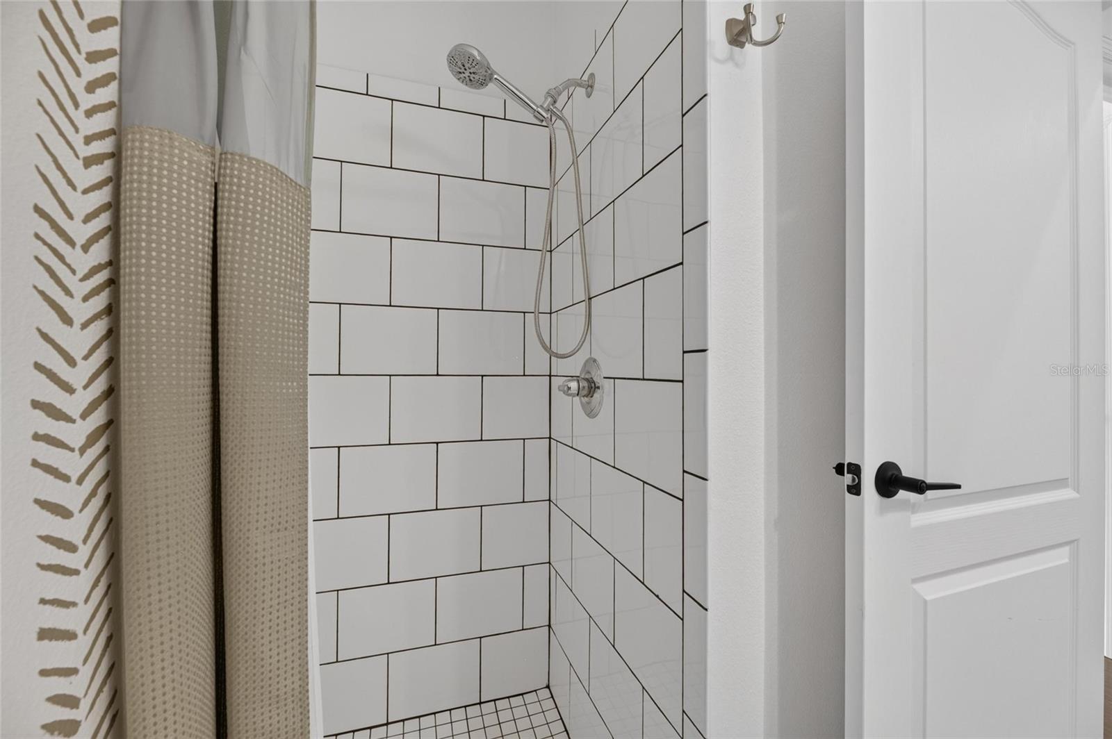 Walk in shower