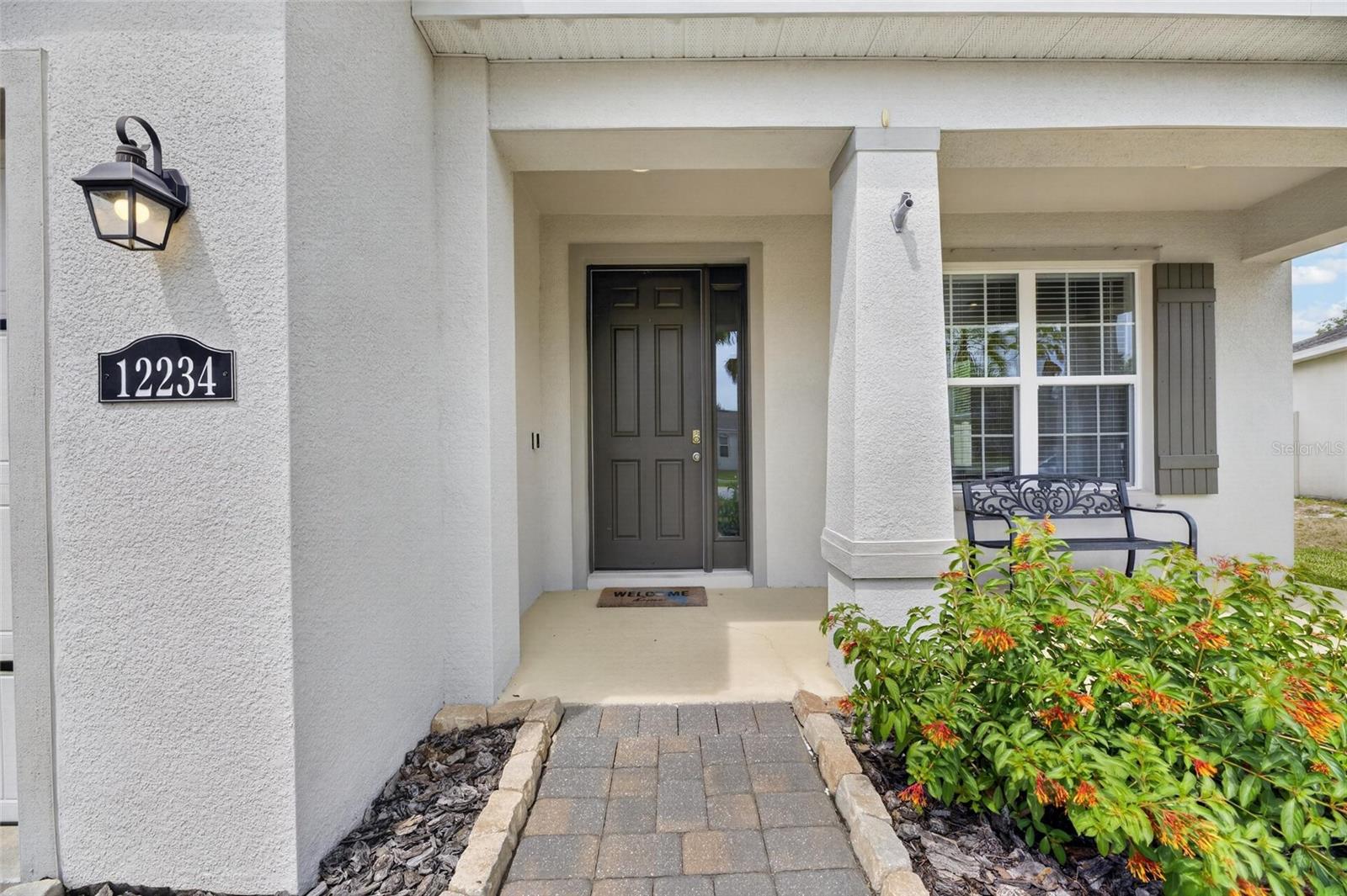 Nice sized front porch