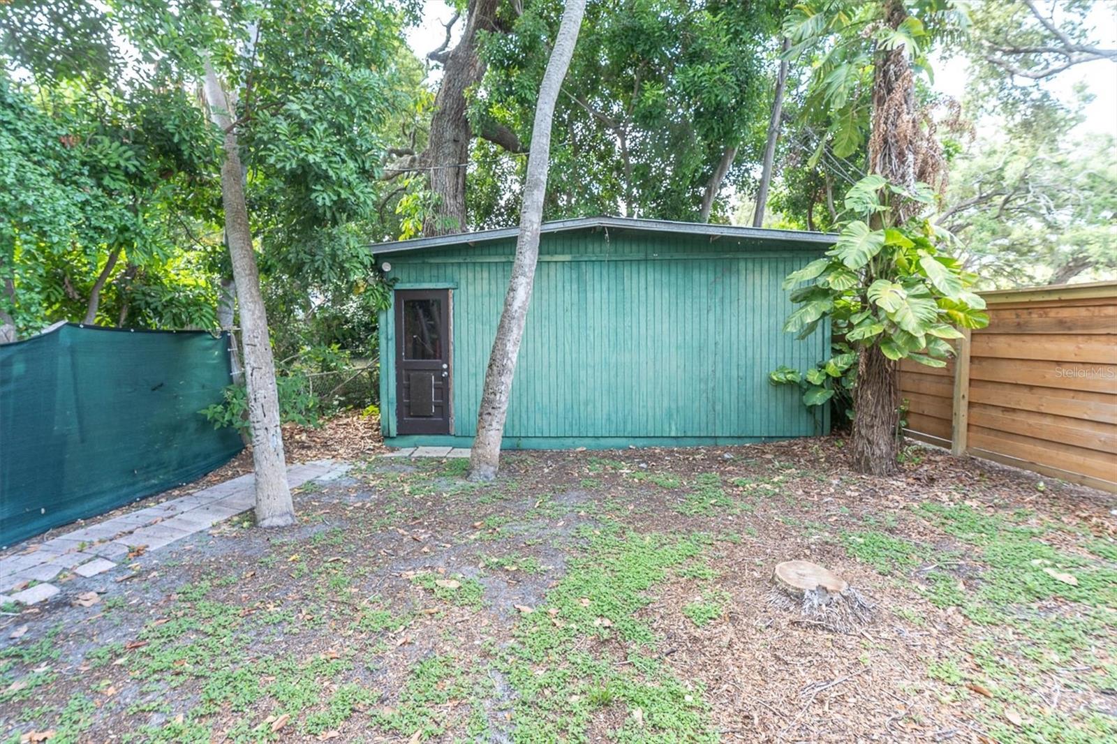 Backyard workshop