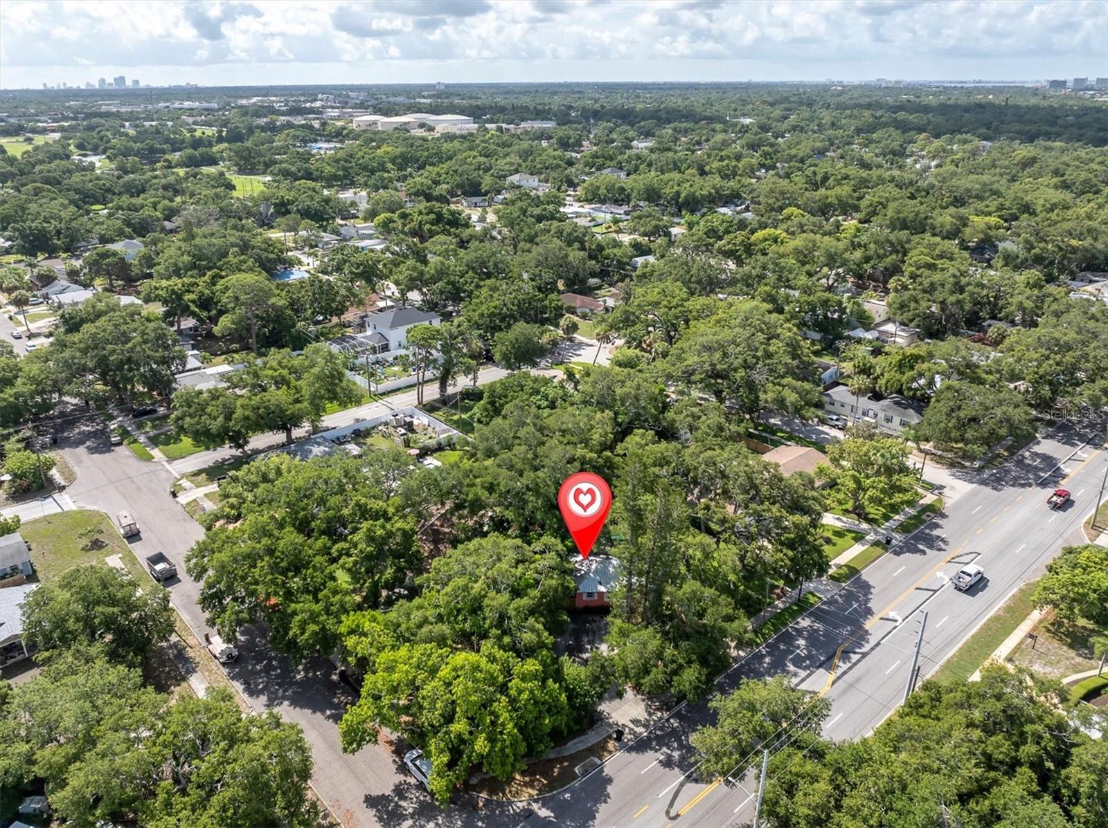 2925 Park Street St Petersburg Aerial