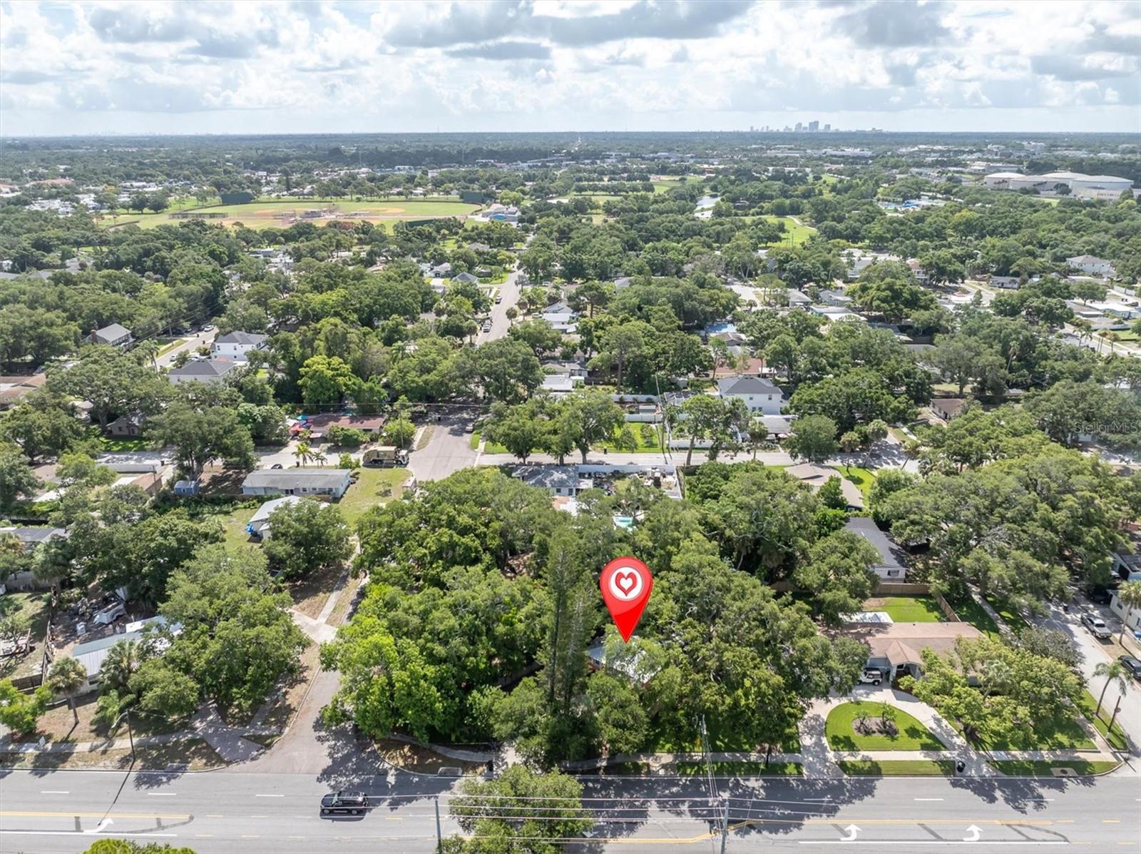 2925 Park Street St Petersburg Aerial