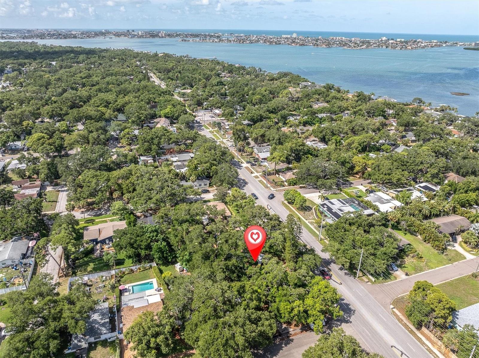 2925 Park Street St Petersburg Aerial