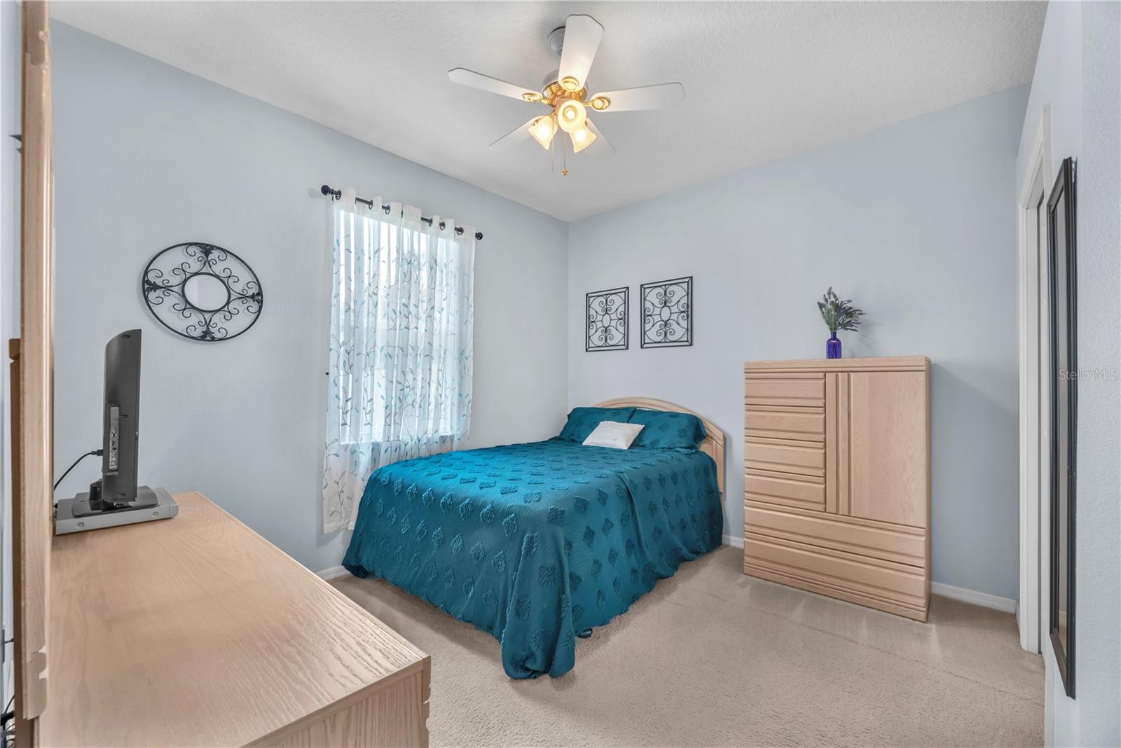 Secondary bedroom #4 is next to the 3rd full bathroom and is perfect for overnight guests, an in-law suite, or multi-generational living.
