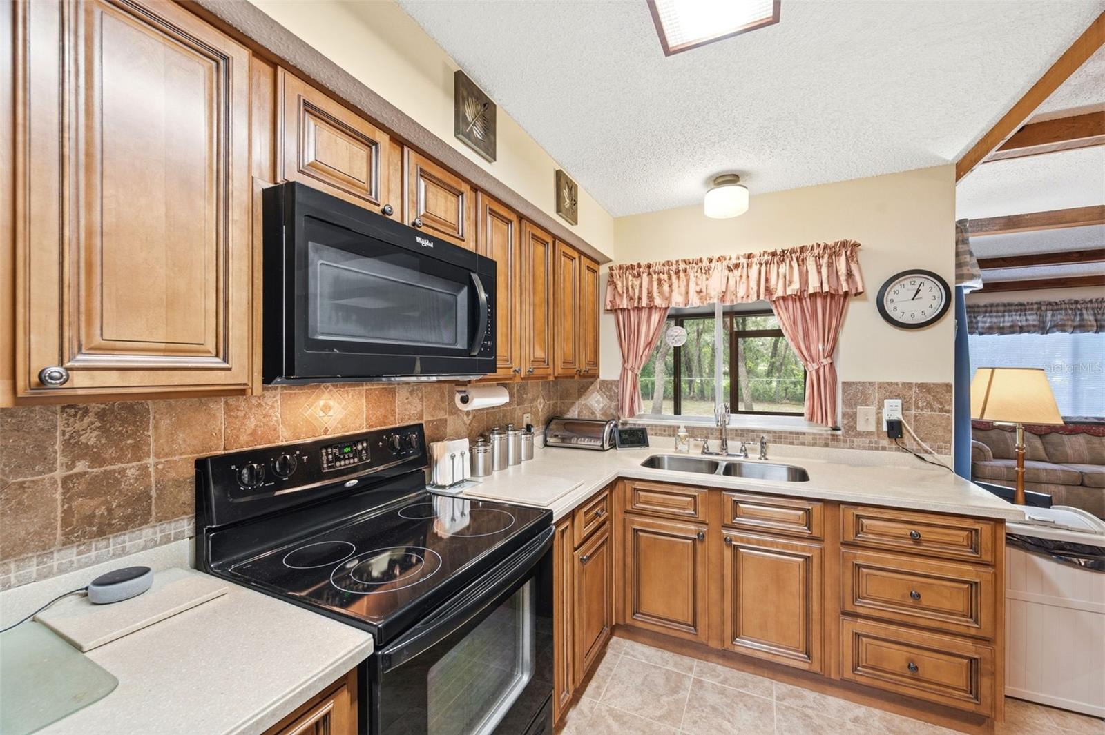 Beautiful cabinetry.