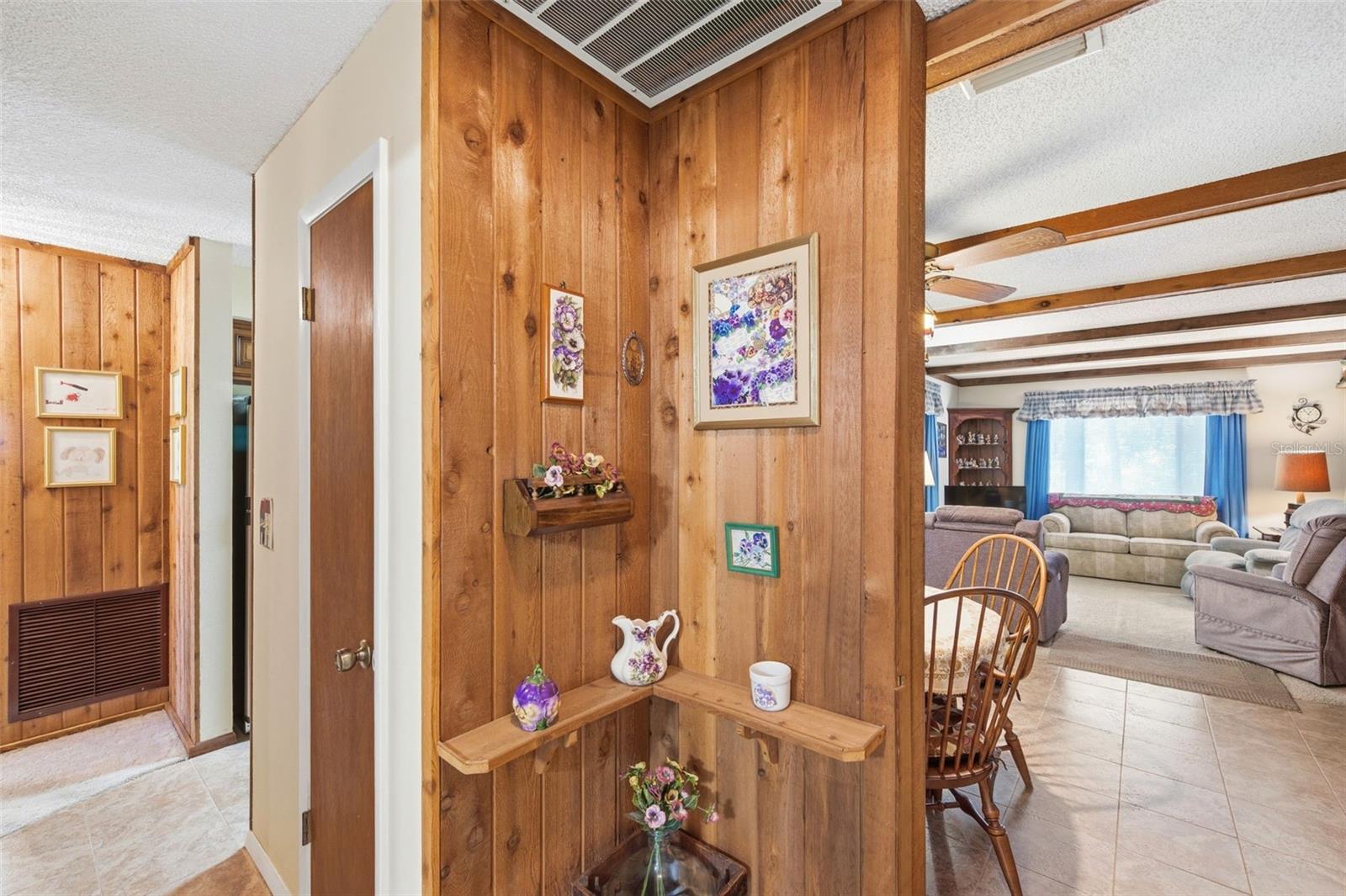 Lots of storage nooks.