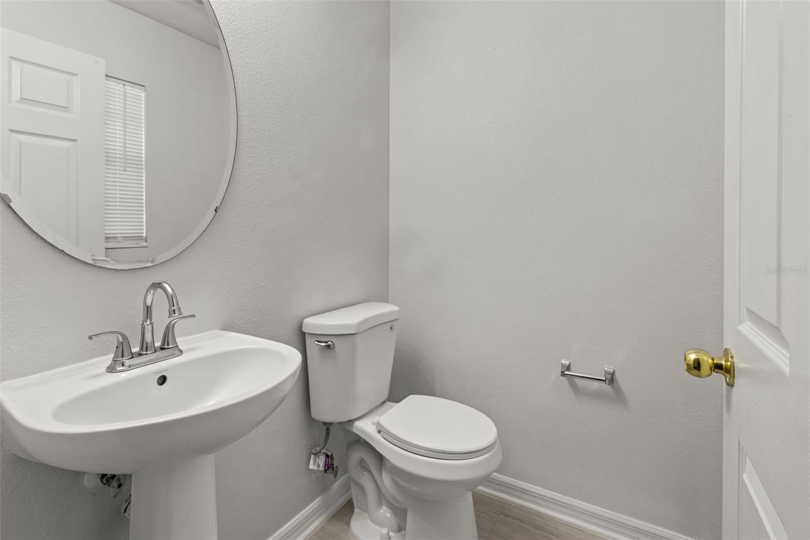 1/2 Bath 1st Floor