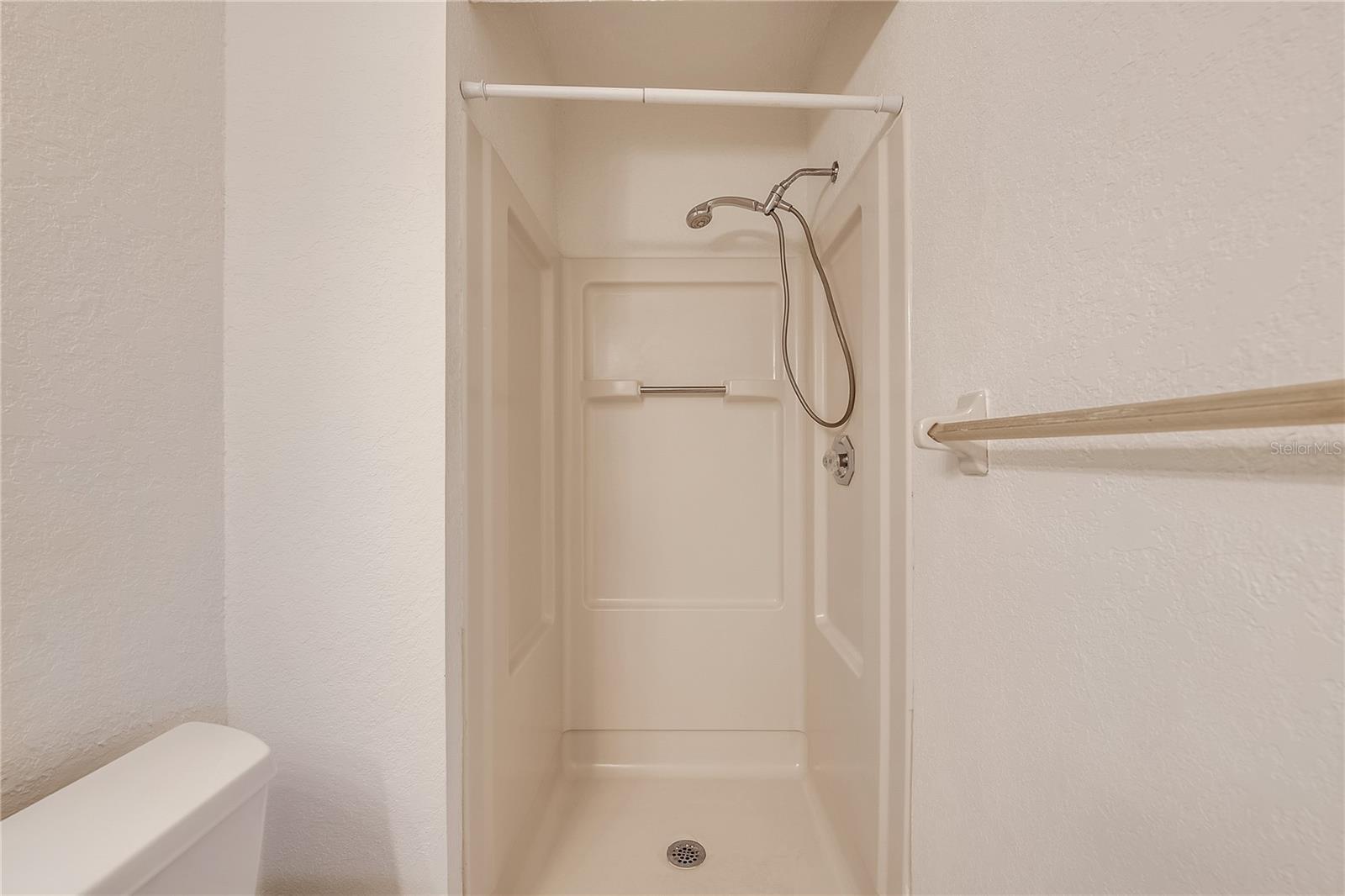 Primary bathroom shower