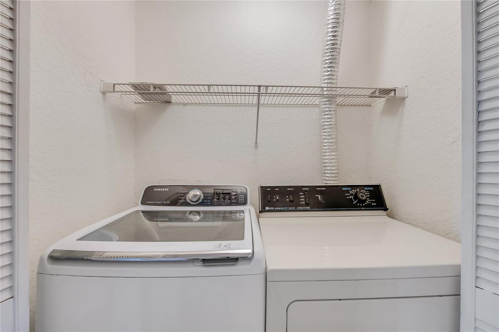 Laundry closet