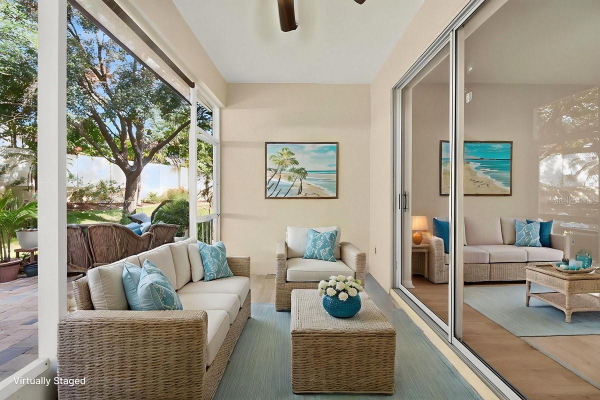 Staged Lanai