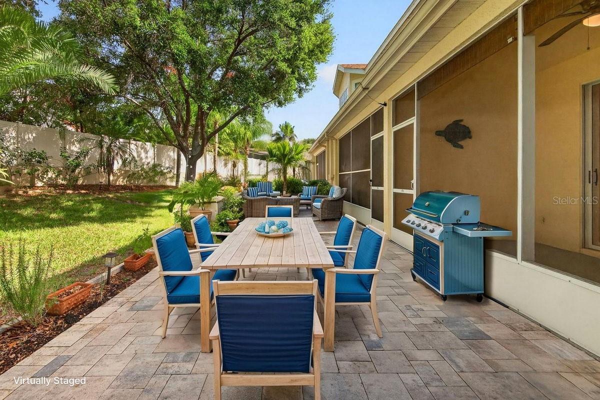 Staged Patio