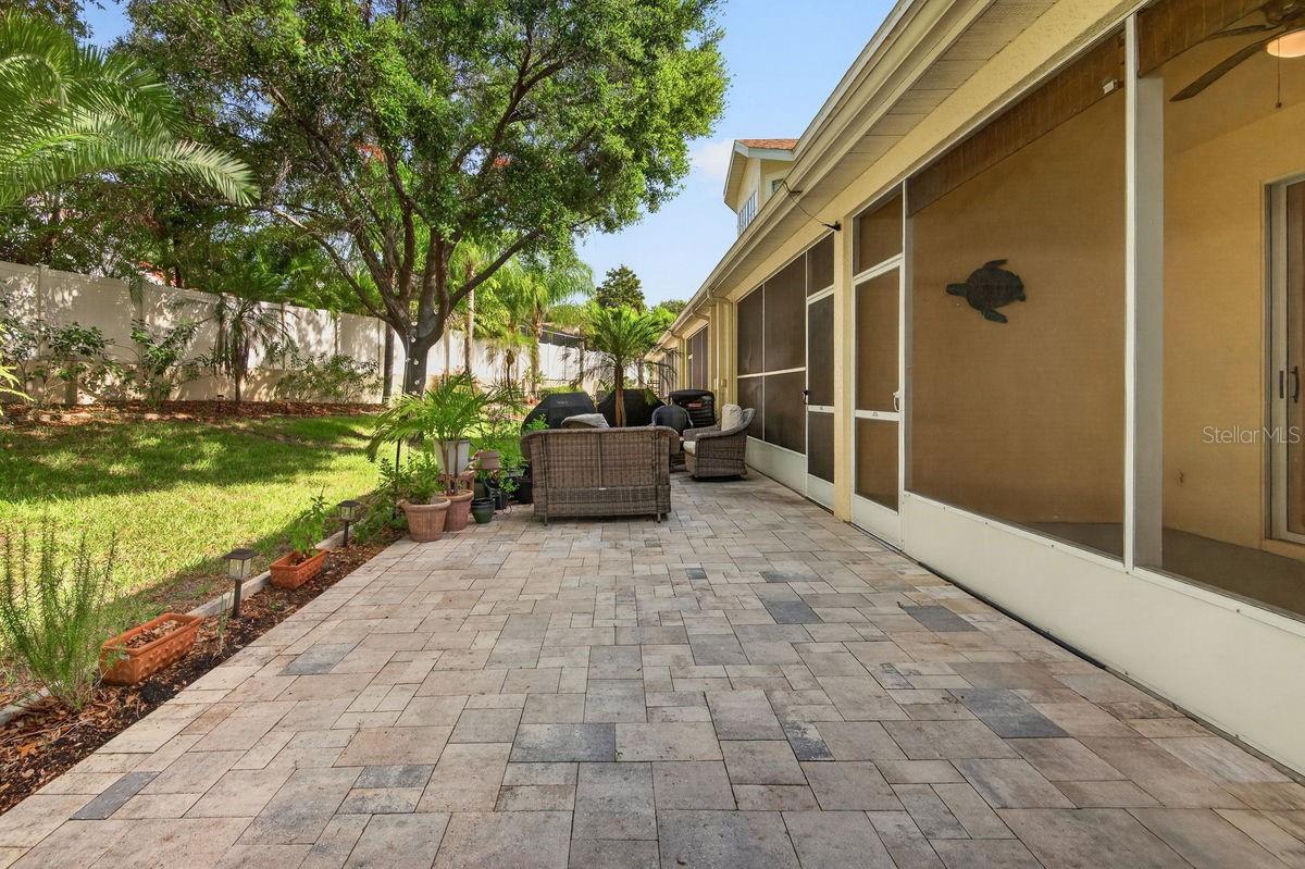 Paved Patio