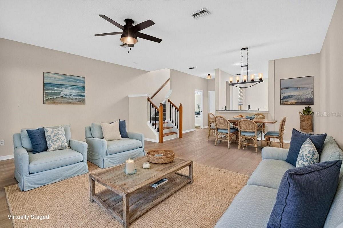 Staged Great Room