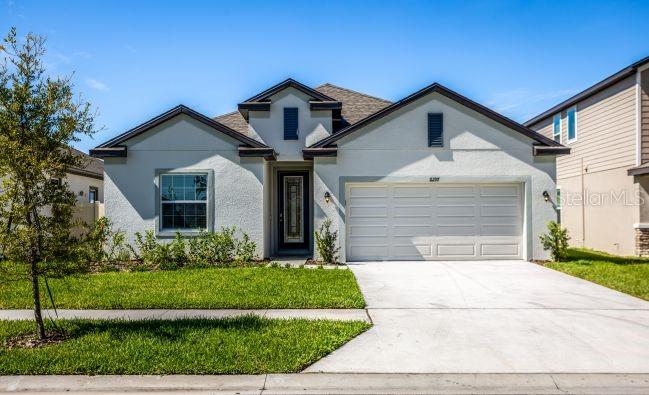 Model home - actual features may vary.