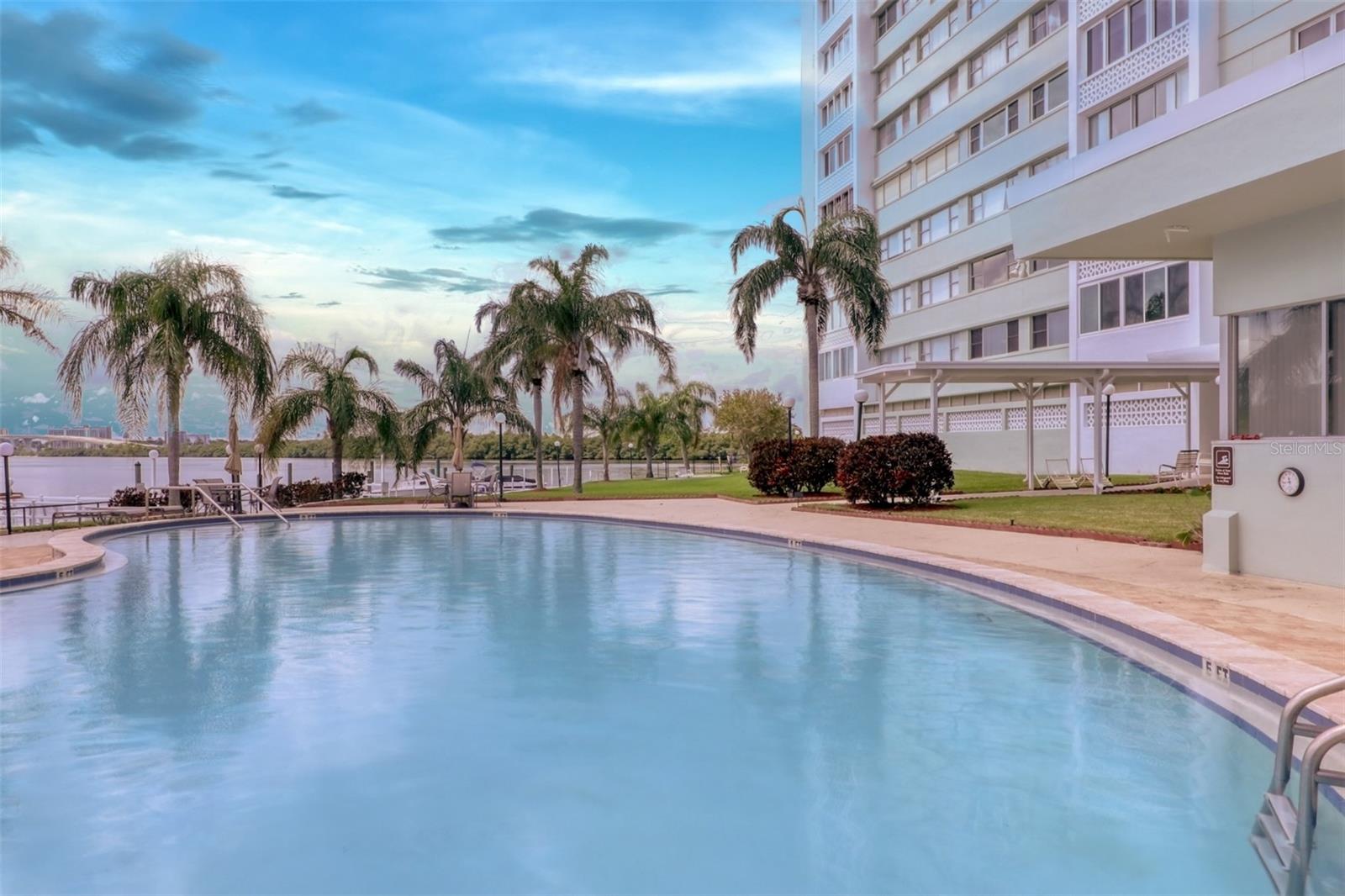 Enjoy the pool