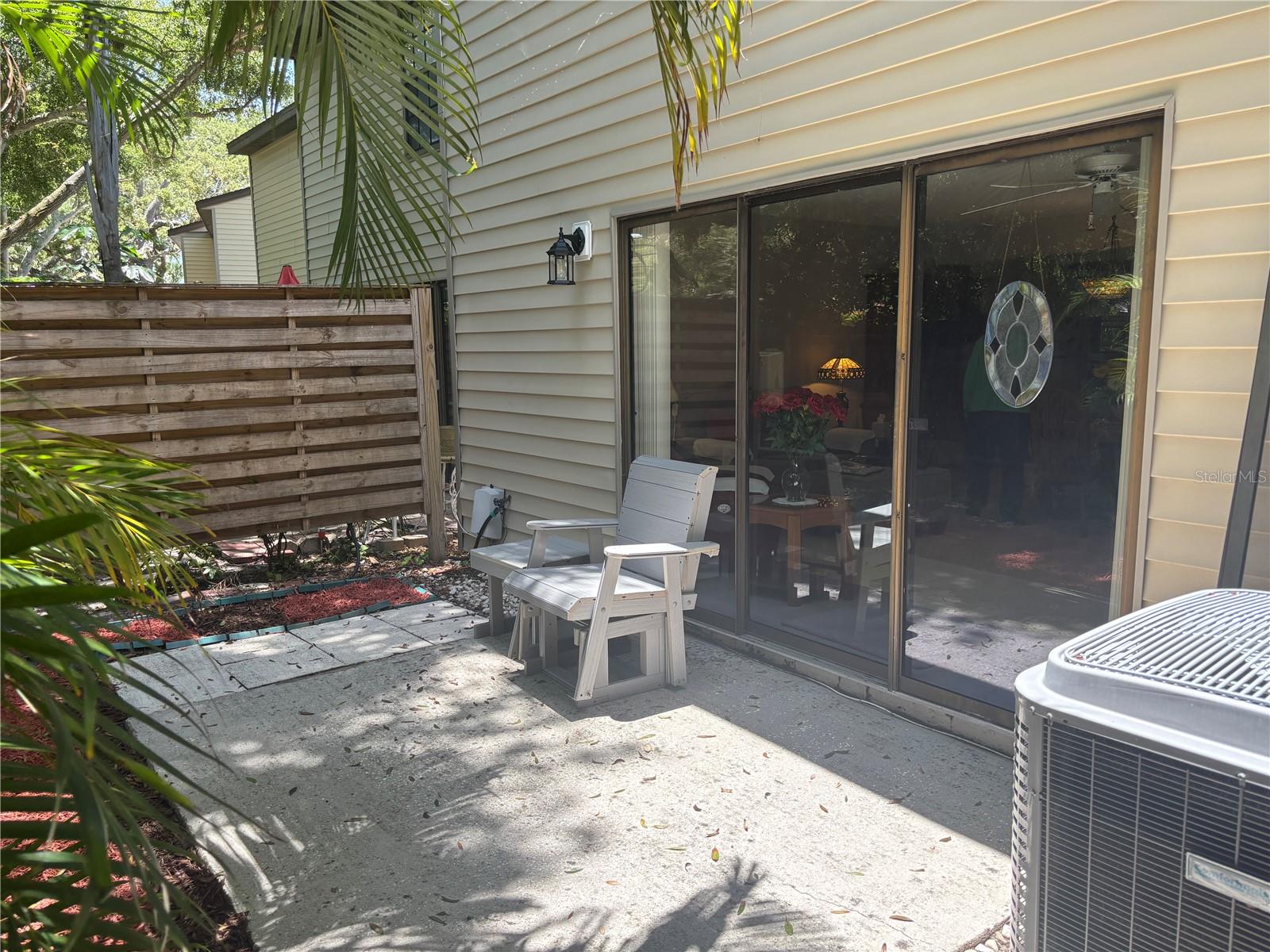 Back patio
