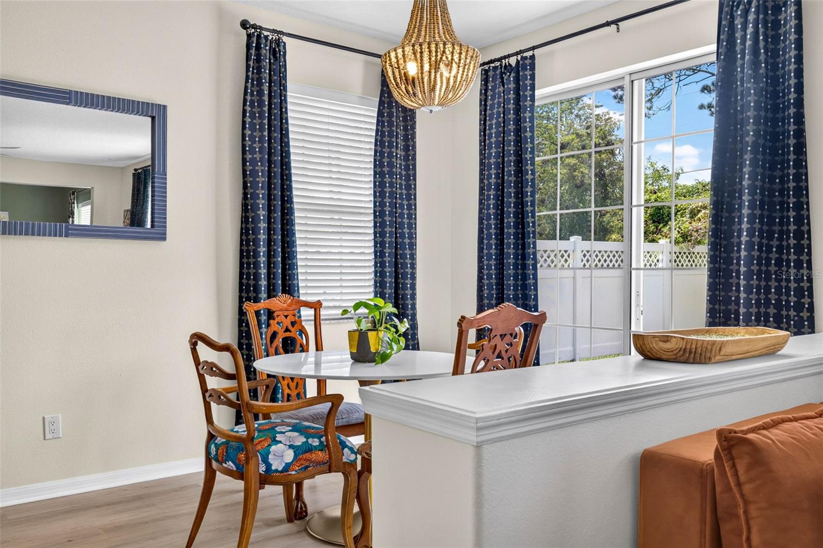 Additional dinette area off of the kitchen