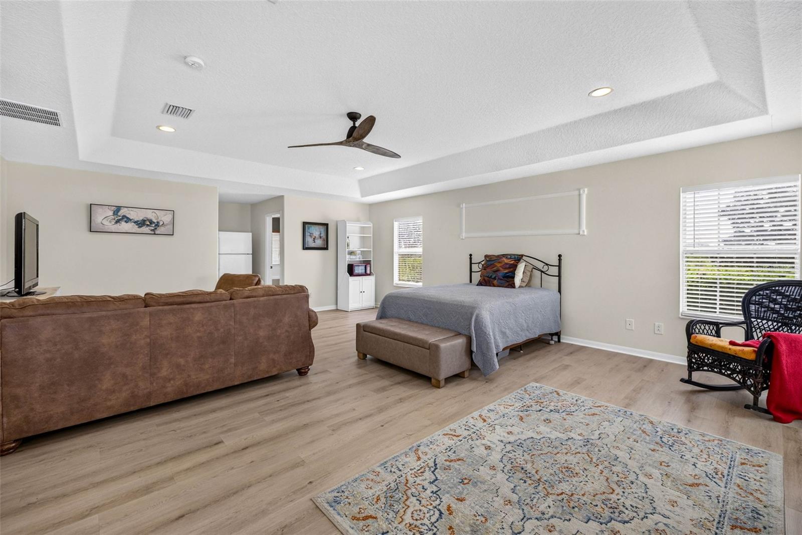 Imagine a primary bedroom so big you can use it as an inlaw suite OR your room WITH its own living room!
