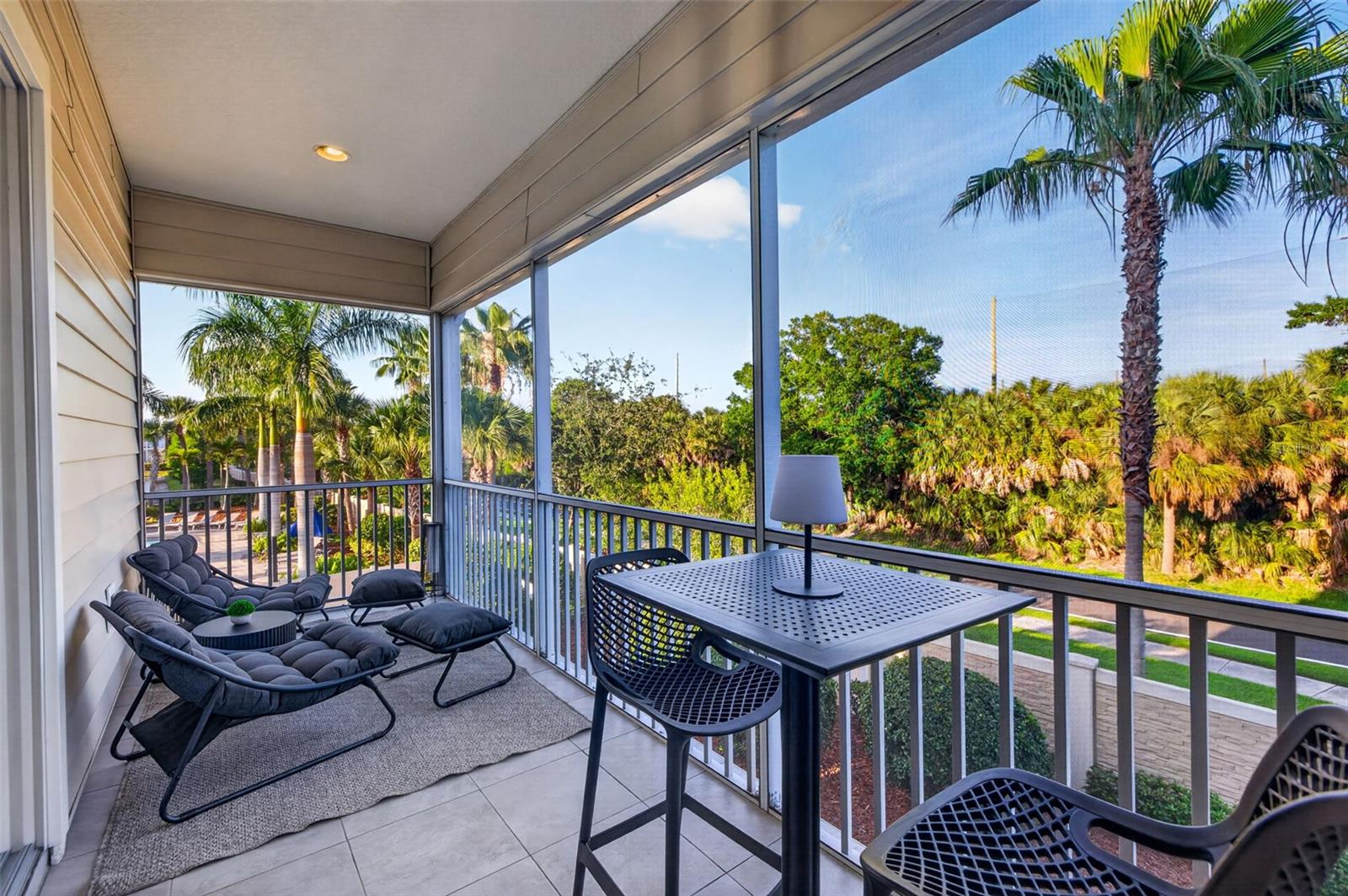 Main level screened patio