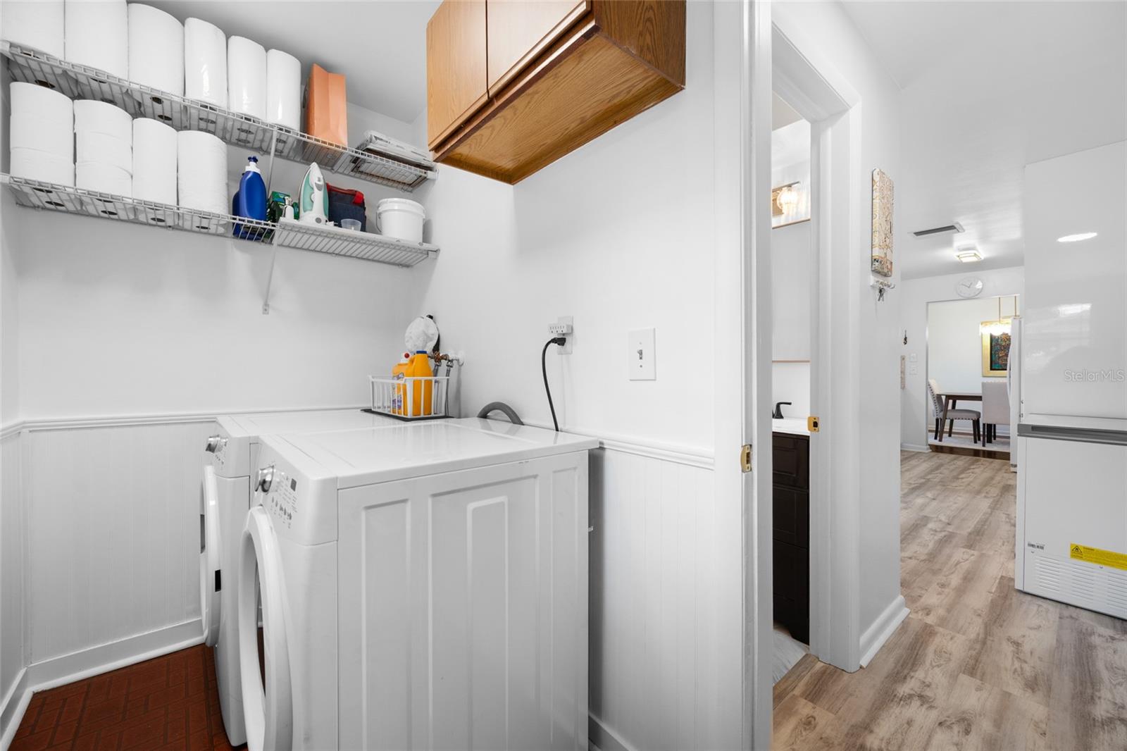 Inside Laundry Room