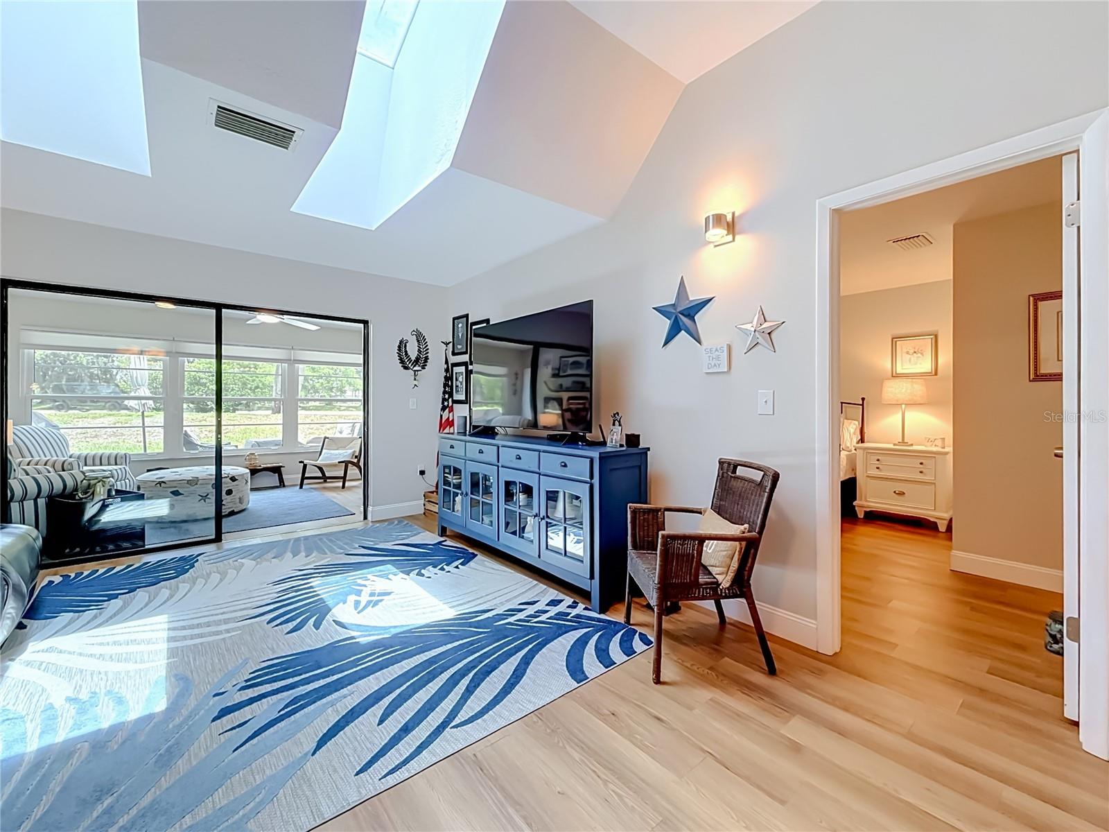 Great Room Leads to Finished Florida Room