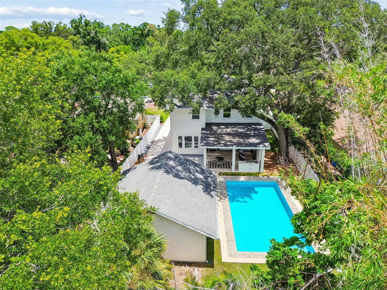 Digitally Enhanced: Pool features shown do not currently exist on the property.