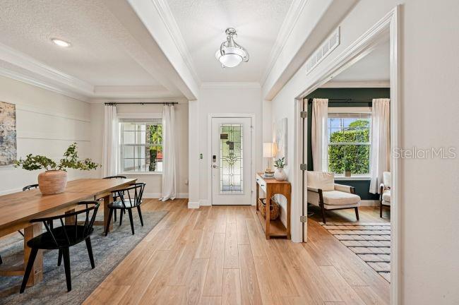 Model home - actual features may vary.