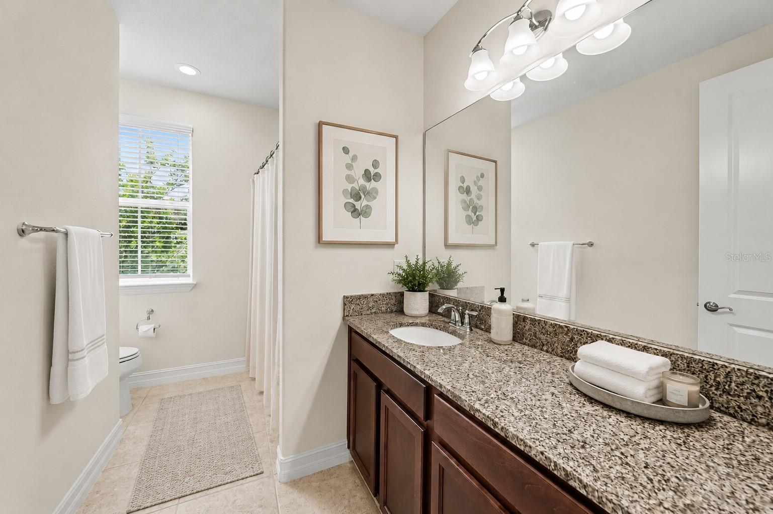 Secondary bathroom