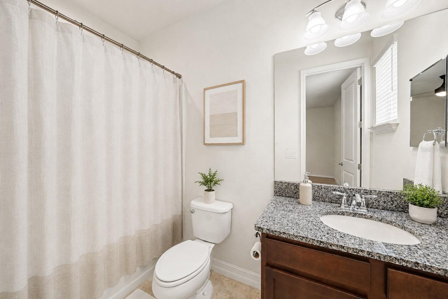 Secondary bathroom