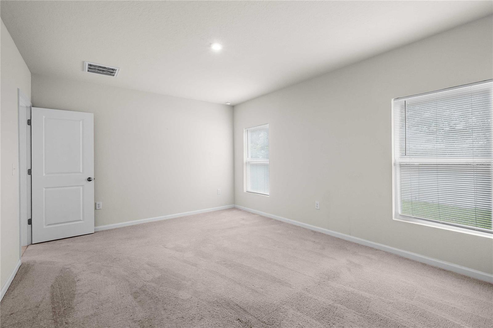 This room can easily fit a king size bed