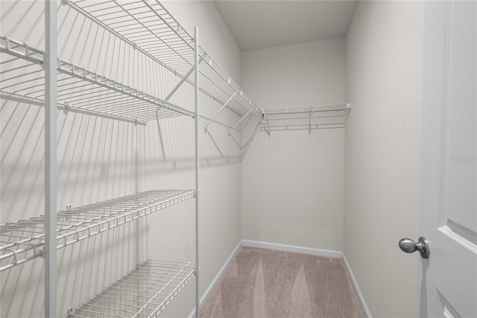 Lots of space in this closet