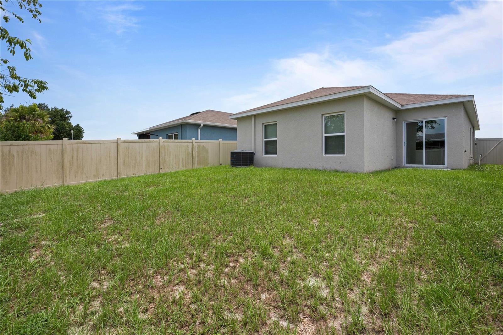You will also love the backyard
